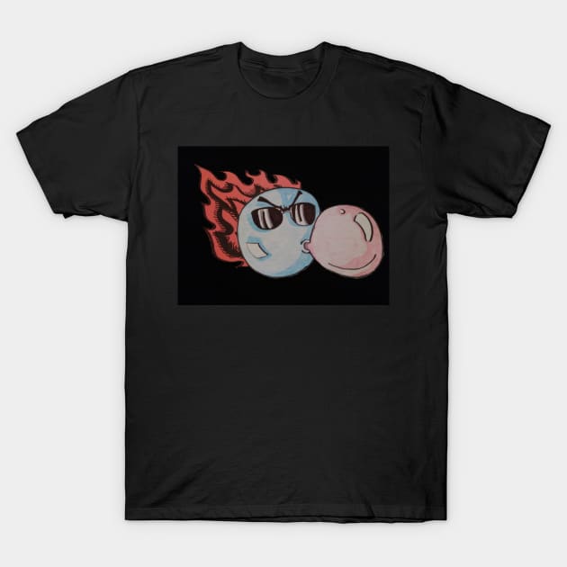 Fire gumball T-Shirt by Wrek